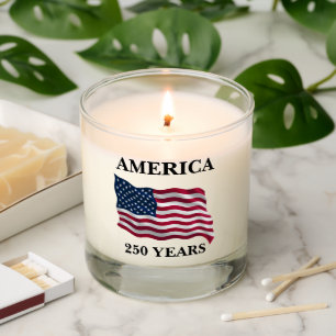 America 250 Years Flag Scented Candle