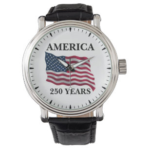 America 250 Years Flag Watch