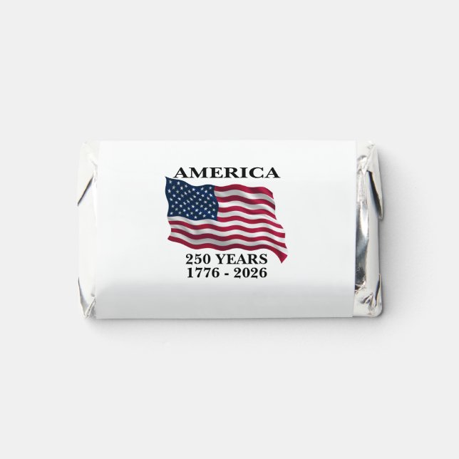 America 250 Years Hershey's Miniatures (Front)