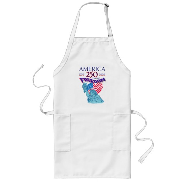AMERICA 250 YEARS OF FREEDOM LONG APRON (Front)