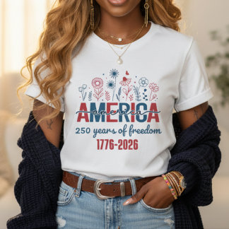 America 250 Years of Freedom Tri-Blend Shirt