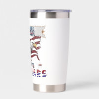 America 250 Years Thermal – Patriotic Eagle & Flag