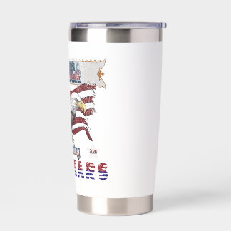 America 250 Years Thermal – Patriotic Eagle & Flag Insulated Tumbler