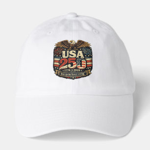 America 250th 1776-2026 Patriotic Trucker Hat