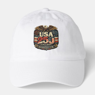 America 250th 1776-2026 Patriotic Trucker Hat