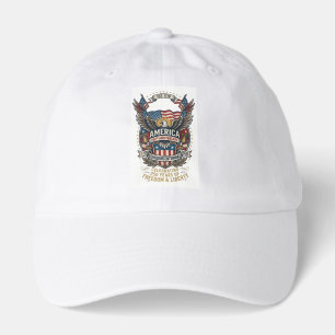 America 250th Americana 1776 Freedom Eagle USA Hat