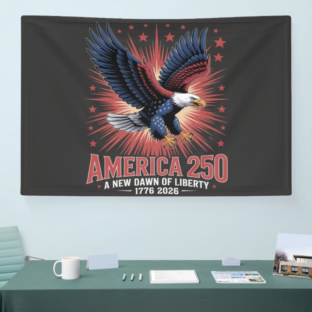 America 250th Anniversary Banner (Tradeshow)