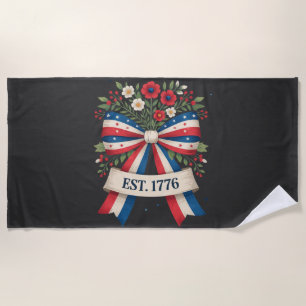 America 250th Anniversary Beach Towel