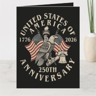 America 250th Anniversary Card