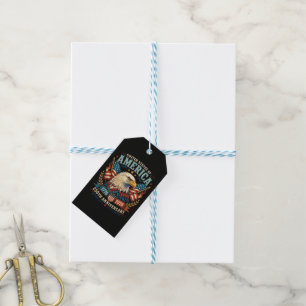 America 250th Anniversary Celebration Eagle Gift Tags
