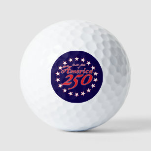 America 250th Anniversary Golf Balls