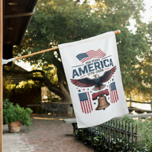 america 250th anniversary house flag