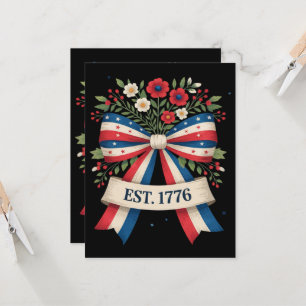 America 250th Anniversary Invitation