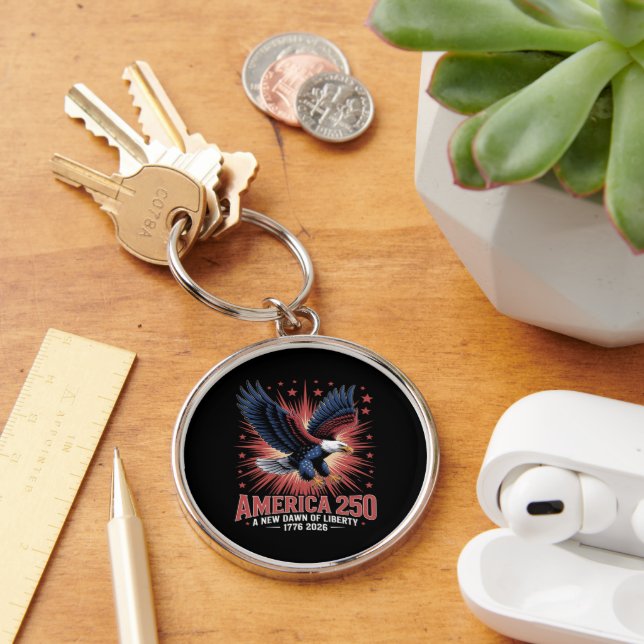 America 250th Anniversary  Keychain (Desk)