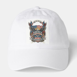 America 250th Anniversary Patriotic 1776 Freedom Hat
