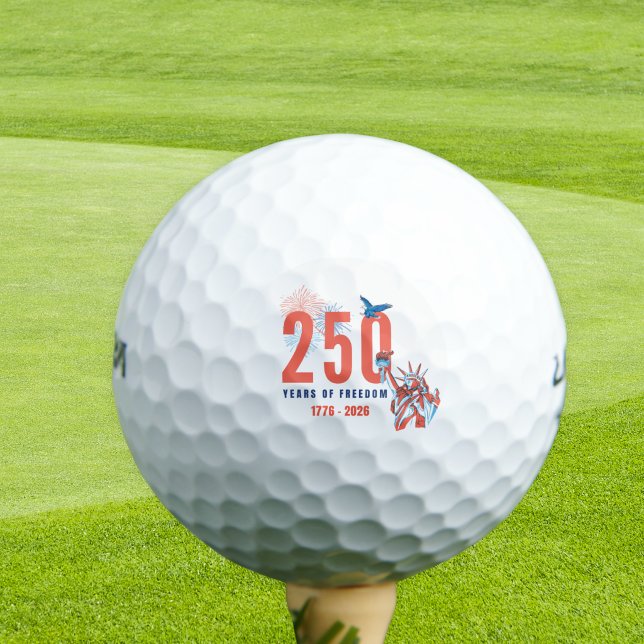 America 250th Anniversary Patriotic Golf Balls (America 250th Anniversary Patriotic Golf Balls
)