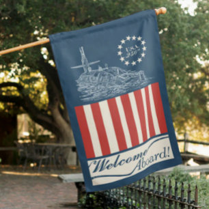 America 250th Anniversary SSBN House Flag