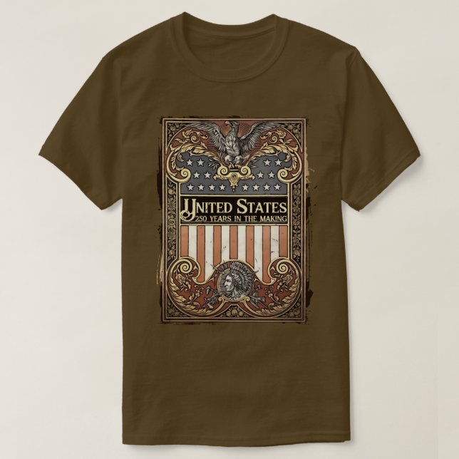AMERICA 250TH ANNIVERSARY T-Shirt (Design Front)