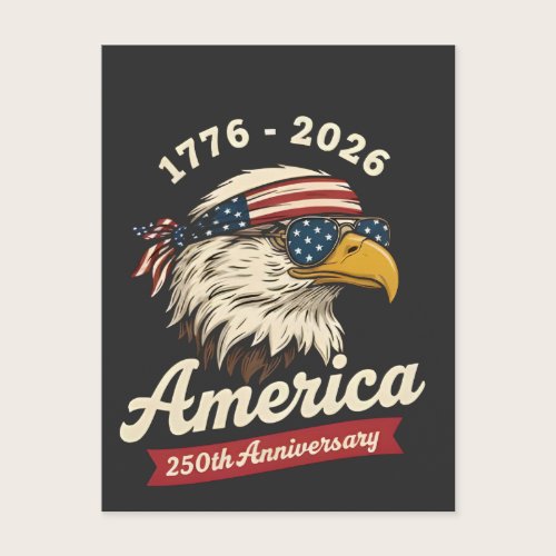 America 250Th anniversary USA Eagle Bird 1776 2026 Postcard America 250Th anniversary USA Eagle Bird 1776 2026 Postcard
