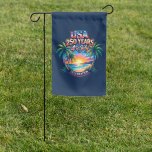 America 250th anniversary USA Palm Beach Garden Flag