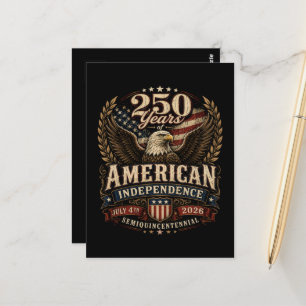 America 250th Anniversary usa Postcard