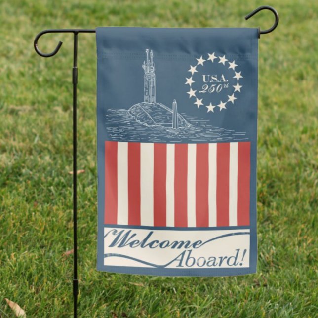 America 250th Anniversary VA SSN Garden Flag (America 250th Anniversary VA SSN Garden Flag)