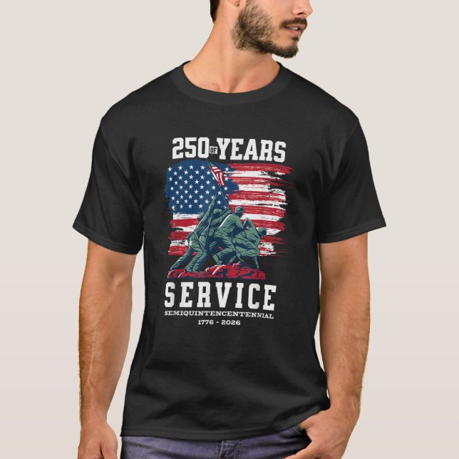 America 250th Celebration 250 Years America USA T-Shirt (Front)
