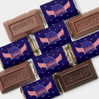 America 250th-Spirit of Freedom-Blue-White Stars Hershey's Miniatures