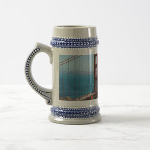 America 3 beer stein