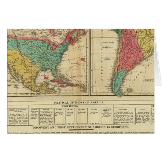 America 3 cards (Front Horizontal)