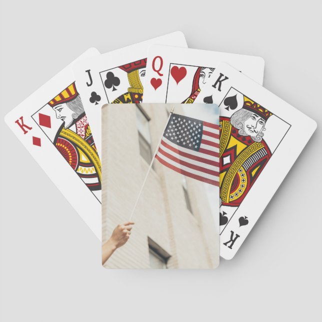 America 4 poker cards (Back)