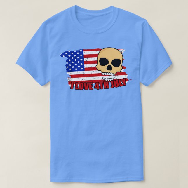 America 4th of July Patriotic holiday (33) T-Shirt (Design Front)