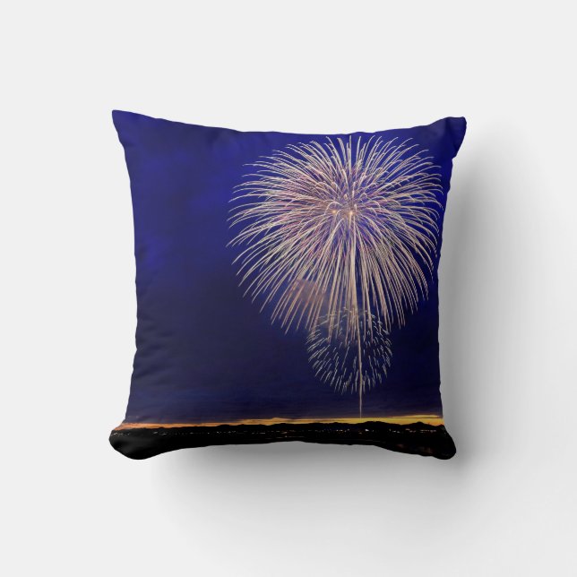 america 67 throw pillow (Front)