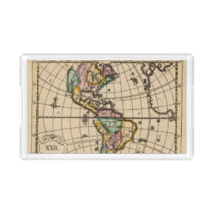 America 6 acrylic tray