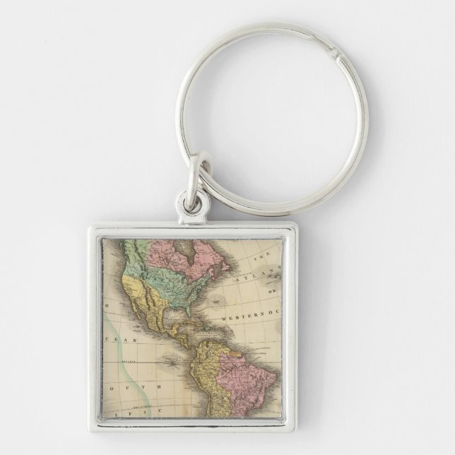 America 9 keychain (Front)