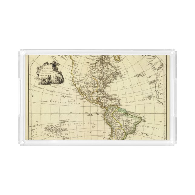 America Acrylic Tray (Front)