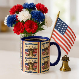 America Anniversary 250 Years Keepsake Mug
