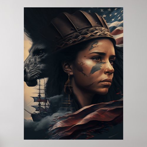 America art poster