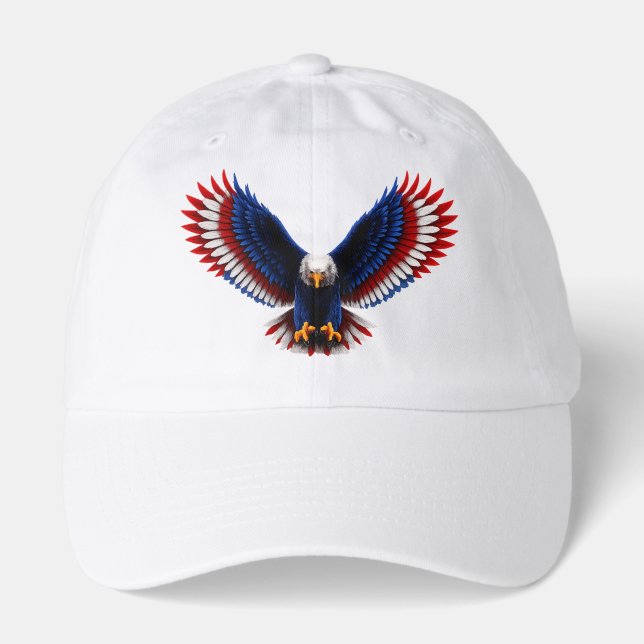 America at 250 Still Soaring Patriotic Eagle Spira Hat (Front)