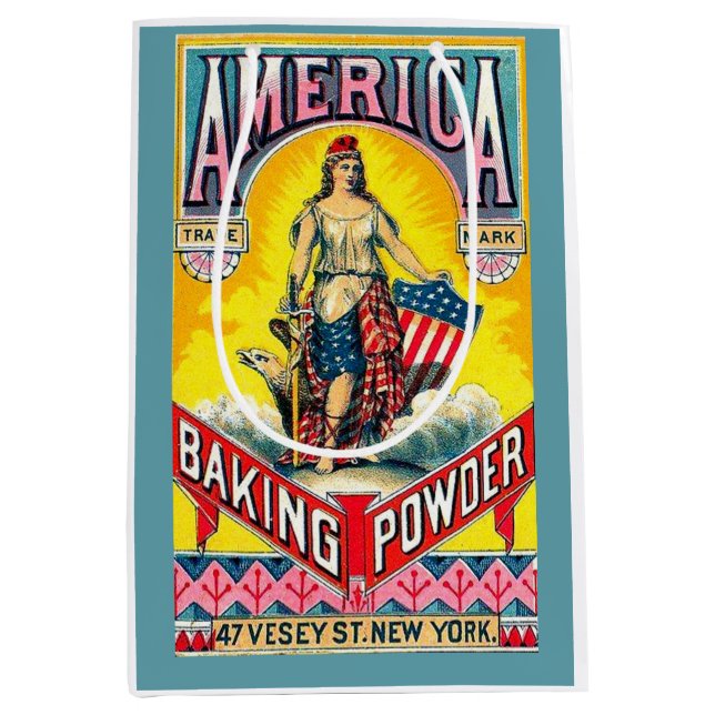 America Baking Powder Medium Gift Bag (Front)