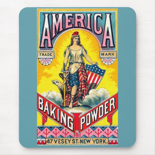 America Baking Powder Mouse Pad (Front)