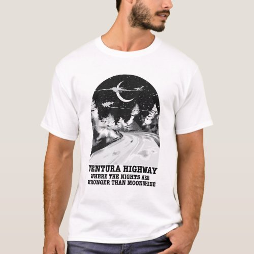 America Band Ventura Highway Nights T_Shirt