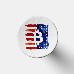 America Bitcoin (Painting No. 8) Golf Tees