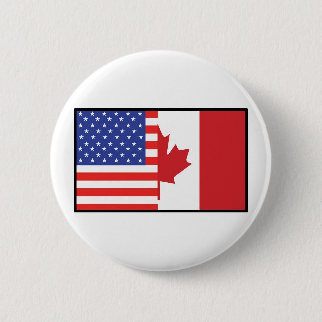 America Canada Button (Front)