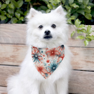 America Celebrates Pet Bandana Collar