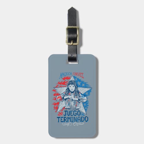 America Chavez _ Juego Terminado Luggage Tag