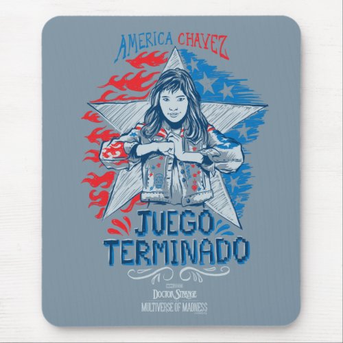 America Chavez _ Juego Terminado Mouse Pad