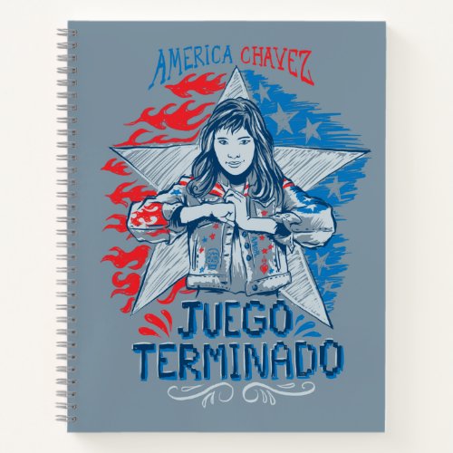 America Chavez _ Juego Terminado Notebook