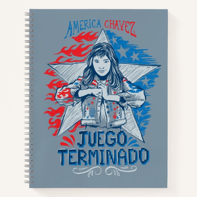 America Chavez - Juego Terminado Notebook (Front)
