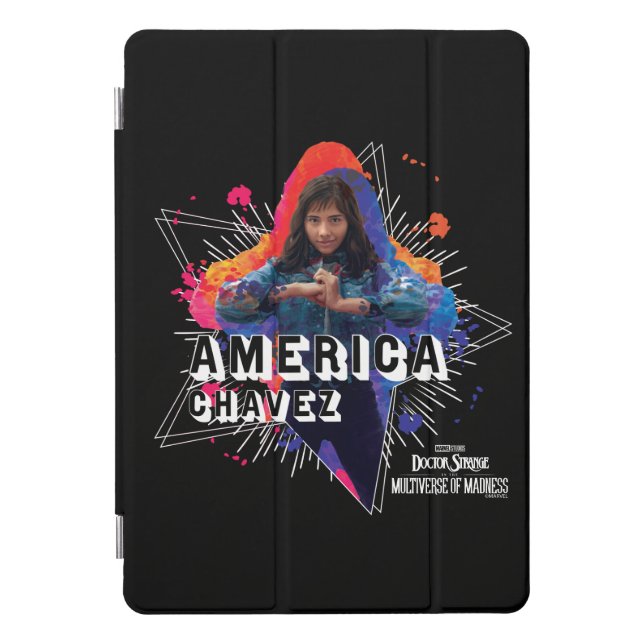 America Chavez Star Character Graphic iPad Pro Cover (Front)